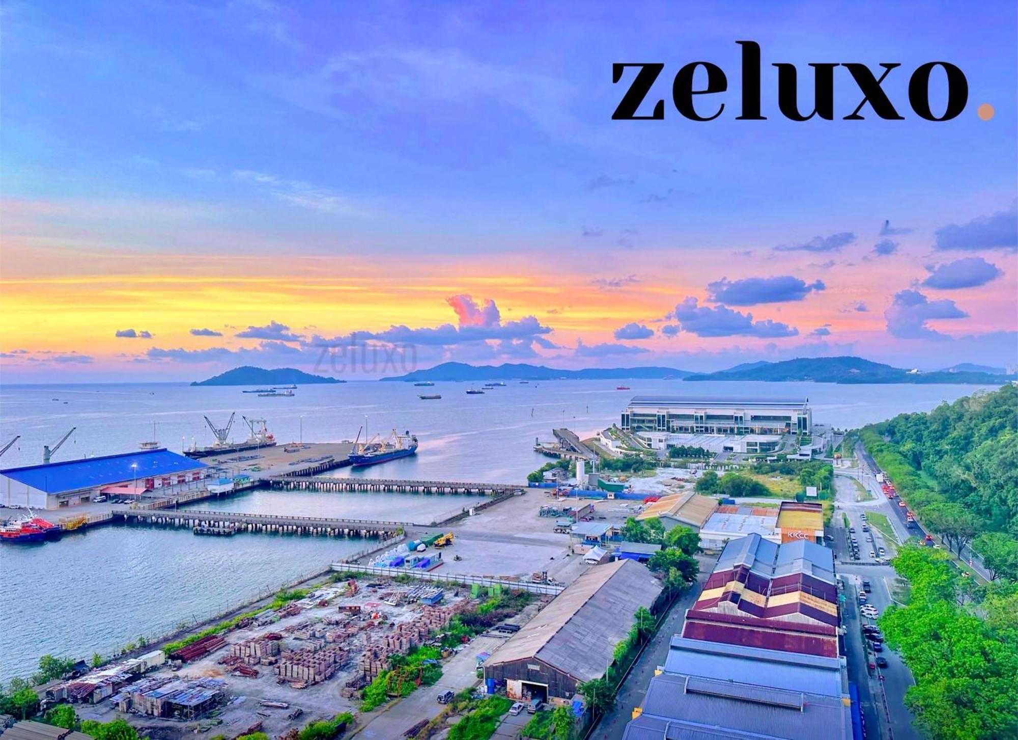 #6 Jesselton Quay City Pads Seaview By Zeluxo Kota Kinabalu Exterior photo