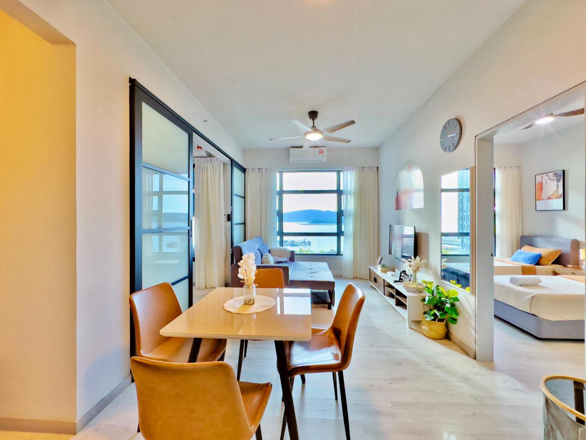 #6 Jesselton Quay City Pads Seaview By Zeluxo Kota Kinabalu Exterior photo